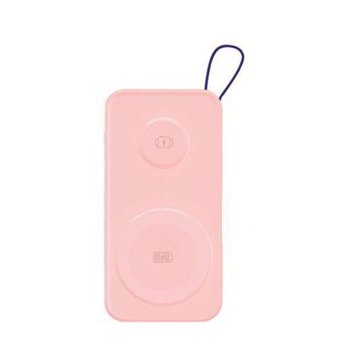 Powerbank Pastelup Sans Fil Qi Magsafe 10 000mah 22.5w Usb A / C 3mkrose