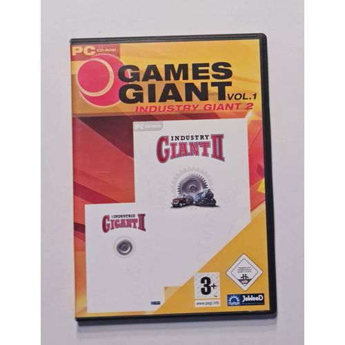 Pc Games Giant Vol 1 - Industrie Gigant 2 (Pc, 2001) 15/M2