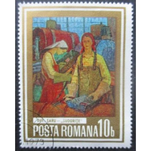 Roumanie N°2816 Tableau Oblitéré