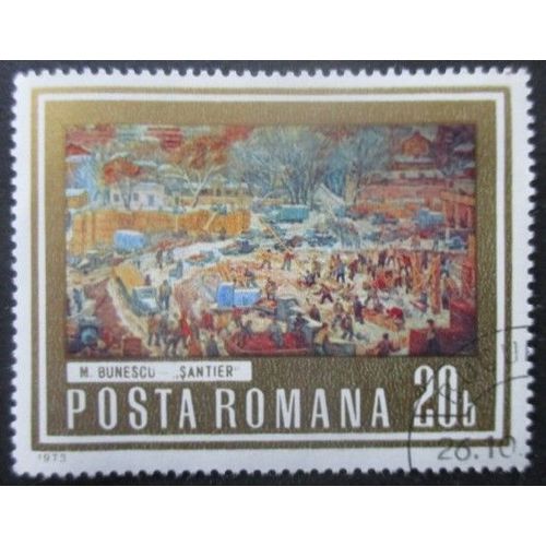 Roumanie N°2817 Tableau Oblitéré