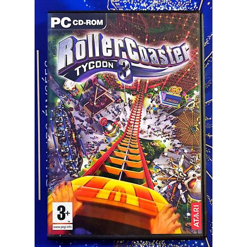 Roller Coaster Tycoon 3 Jeu Pc/ 15/M2