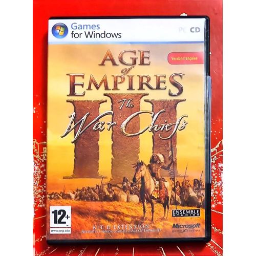 Pc Age Of Empires 3 The War Chiefs Complet / 15/M2