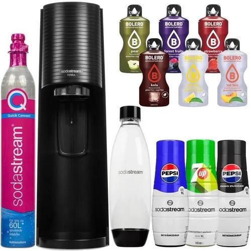 Pack 6x Sirop SodaStream 7UP Pepsi Lipton Concentré