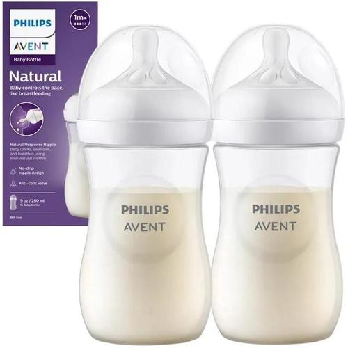 2x Biberons Philips Avent Scy903/01 Anti-Colique Responsifs