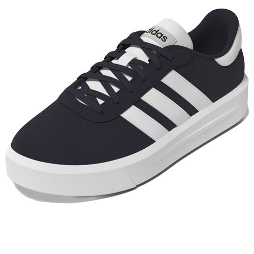 Chaussures Court Platform Suede Ig8613 Bleu