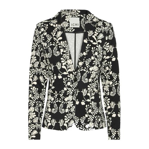 Vestes Demie Saison Ichi Ihkate Print Bl23 Noir