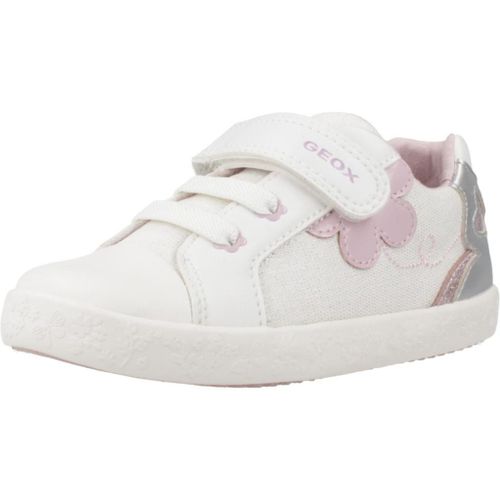Chaussures Geox B Gisli Girl Colour Blanc