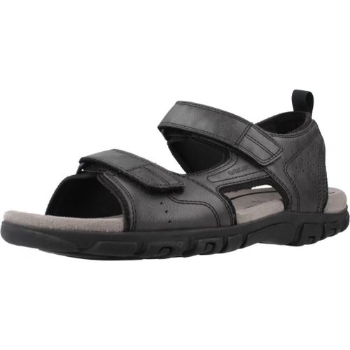 Chaussures Geox Uomo Sandal Strada Colour Noir