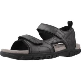 Chaussures Geox Uomo Sandal Strada Colour Noir