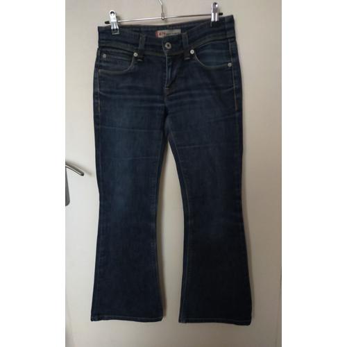 Jean Levi¿S 479 Booty Flare Fit Bleu Foncé W26 (34-36)