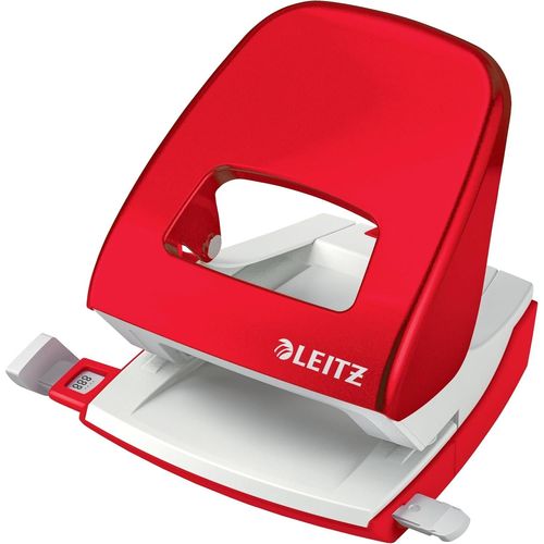 Leitz Perforateur Nexxt 5008, En Carton, Rouge