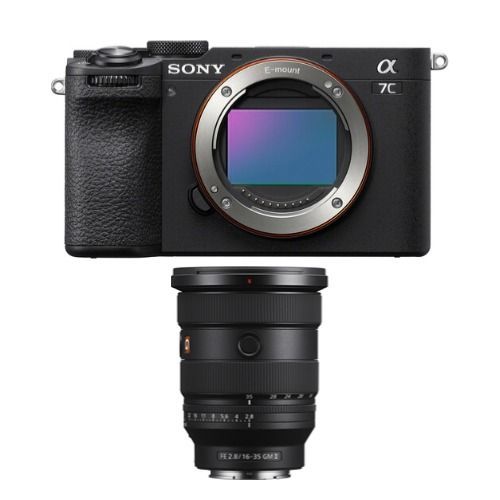 Sony Alpha A7C II noir Boîtier+Sony FE 16-35mm f/2,8 GM II objectif