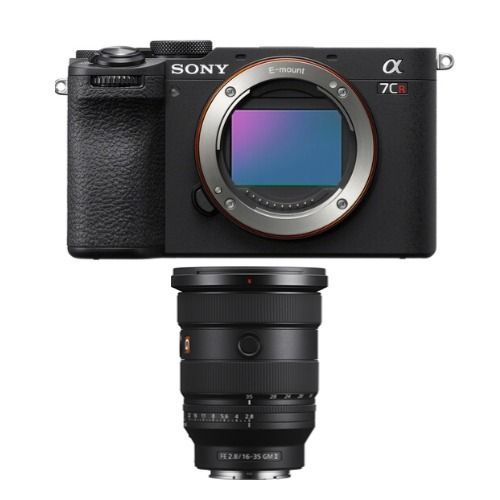Sony Alpha a7CR Appareil photo sans miroir (noir)+Sony FE 16-35mm f2.8 GM II objectif