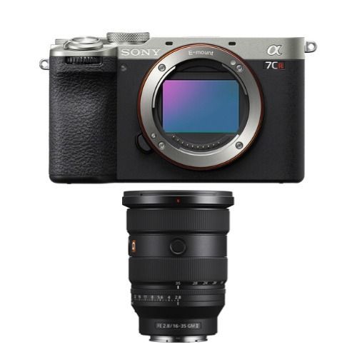 Sony Alpha a7CR Appareil photo sans miroir (argent)+Sony FE 16-35mm f2.8 GM II