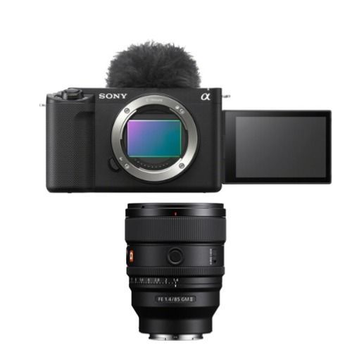 SONY ZV-E1 Appareil photo noir+Sony FE 85mm F1.4 GM II