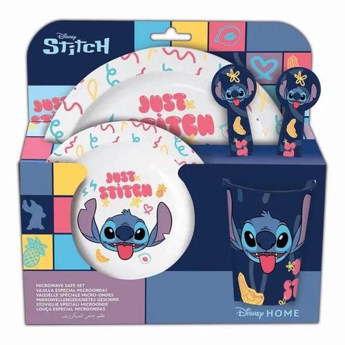 Ensemble Repas 1er Âge Lilo Et Stitch 5 Pièces