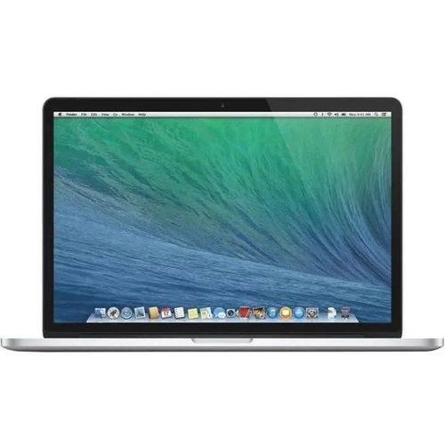 MacBook Pro Retina 13"Core i5 2,4 Ghz 4 Go 128 Go SSD Argent (2013) - Batterie Neuve - Reconditionné - Très bon état