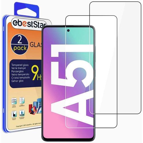 - Verre Trempé X2 Pour Samsung Galaxy A51 Sm-A515f, Vitre Protection, Film Anti Casse, Anti Rayures, Sans Bulles[X912]