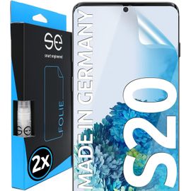 2x Se Film De Protection 3d Transparent Pour Samsung Galaxy S20, Auto-Réparateur, Compatible Empreinte & Faceid, Installation Sans Bulles, Résistant Aux Chocs Et Rayures, Fabriqué En Allemag[L683]