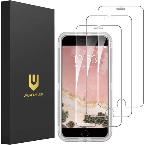 Lot De 3 Films De Protection D'¿¿Cran Pour Iphone Se 2020/Se 2022, Iphone 8/7/6/6s [3 Pi¿¿Ces], Duret¿¿ 9h, Protection D'¿¿Cran 2,5d [Anti-Bulles, Anti-Rayures, Facile ¿¿ Appliquer][L1134]