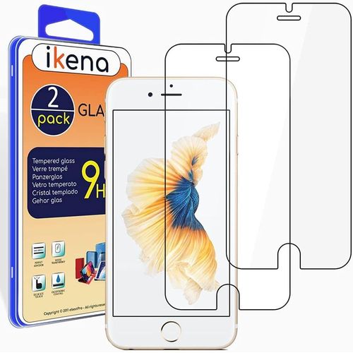 - Verre Trempé X2 Pour Iphone 6 Plus 6s Plus Apple, Vitre Protection, Film Anti Casse, Anti Rayures, Sans Bulles[L1506]