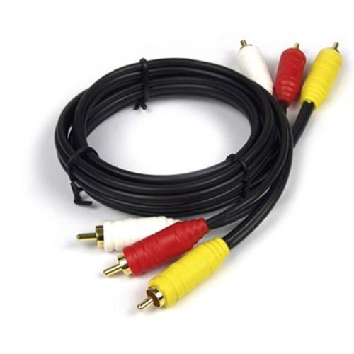 Cable RCA Multimedia 3 voies - 1M