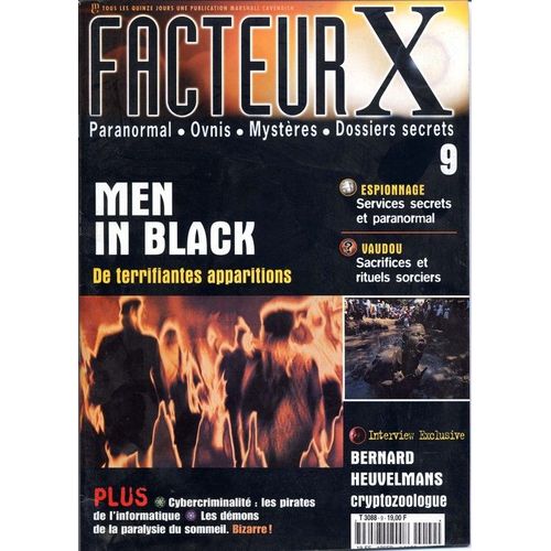 Facteur X N° 09 : Men In Black