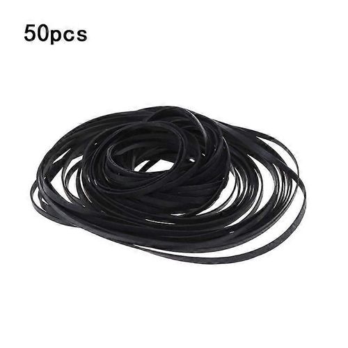 50 Pièces/set Ceinture En Caoutchouc Remplacer Platine Phono Bande CD Lecteur Courroie En Caoutchouc