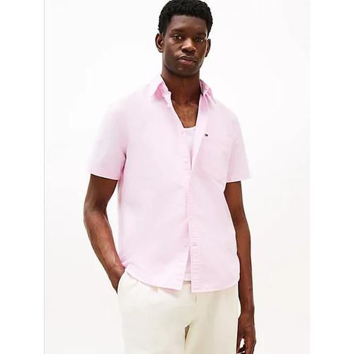 Chemise Oxford À Manches Courtes Xs