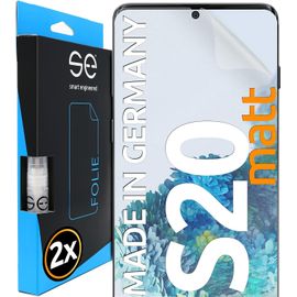 2x Se Film De Protection 3d Antireflet Pour Samsung Galaxy S20, Auto-Réparateur, Compatible Empreinte & Faceid, Installation Sans Bulles, Résistant Aux Chocs Et Rayures, Fabriqué En Allemagn[L1886]