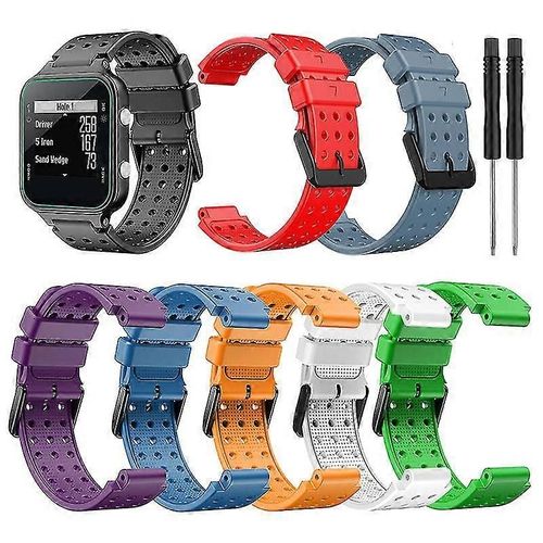Strap For Garmin Approach S20 Monochrome Watchband For Garmin Approach S20 Silicone Replacement Fashion Wristband For Garmina2024120667