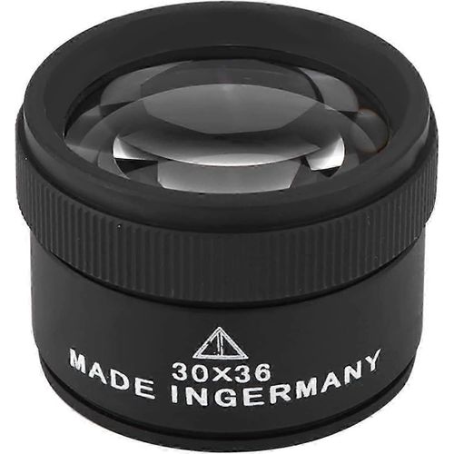 Loupe De Bijoux 30x, Loupe De Pièce De Monnaie Professionnelle Lentille Optique Alliage Plaqué Mini Microscope Portable Poche Bureau De Lecture Timbres Textile Aesth
