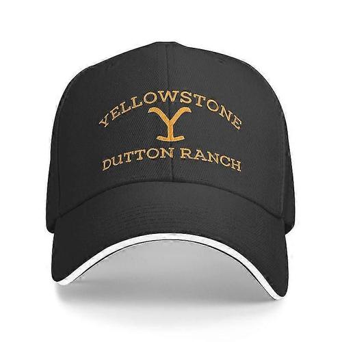 Classique Yellowstone Dutton Ranch Trucker Hat Hommes Femmes Casquette De Baseball Adulte Réglable Personnalisée Spring