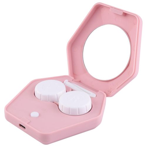 Nettoyeur à ultrasons Mini nettoyeur automatique à ultrasons laveuse lunettes lentilles boîte lentilles lentilles de contact nettoyage