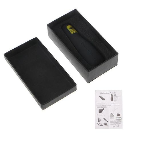 Noir 2.4Ghz pour Logitech Wireless Presenter R400 avec Stylo Pointeur Laser Rouge WA