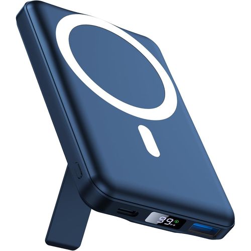 Batterie Externe Avec Magsafe, 10000mah Power Bank Magnetique Sans Fil Pd 22.5w Charge Rapide Powerbank Usb-C Pliable Chargeur Portable Compatible Avec Iphone 16/15/14/13/12/ Pro/Mini/Pro[X2095]
