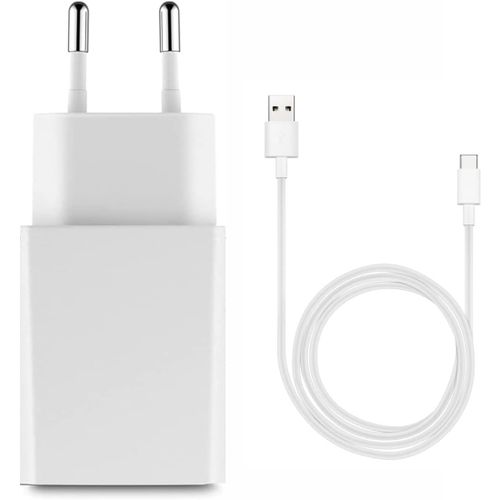Chargeur 2a Blanc / Câble De Charge De Type C Pour Huawei P20/ P20 Dual/ P20 Pro/ P20 Lite/Mate 20/20 Pro/ 20 Lite/Mate 20x/ Mate 10/10 Pro / P30/ P30 Pro/ P30 Lit/ P10 + / P9 +[X3621]