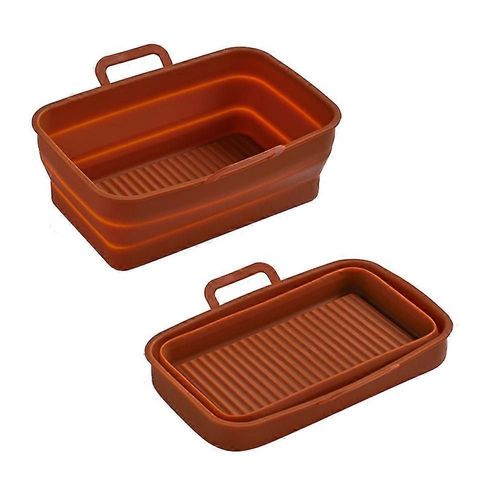 Plateau en silicone Paniers de cuisson Pot Réutilisable pour Ninja Air Fryer Accessoires