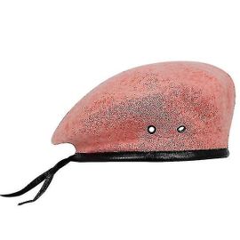 Nouvelle Mode Laine Béret Casquette Militaire Sports De Plein Air Garder Chaud Rose