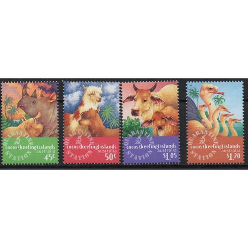 Iles Cocos ( Australie ) Timbres Animaux 1996