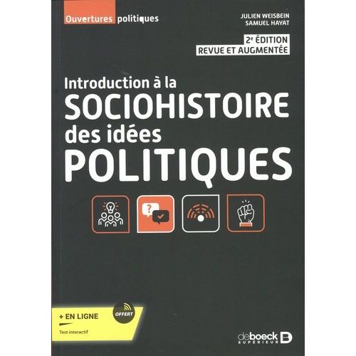 Introduction À La Sociohistoire Des Idées Politiques