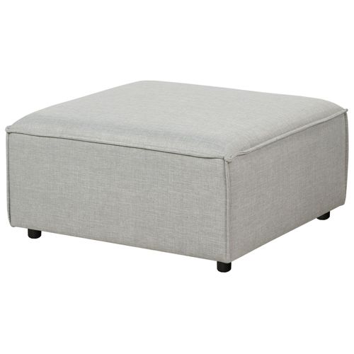 Ottoman Ardal Gris Clair Tissu