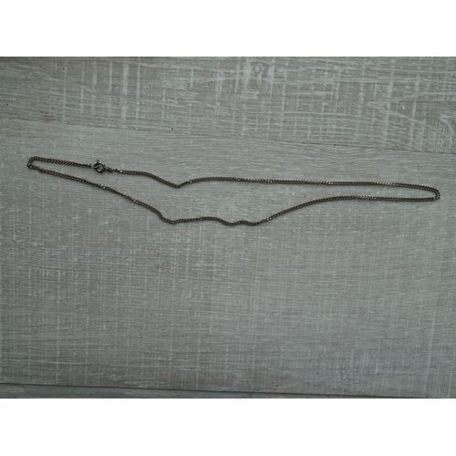 Chaine Gourmette Argent 50cm