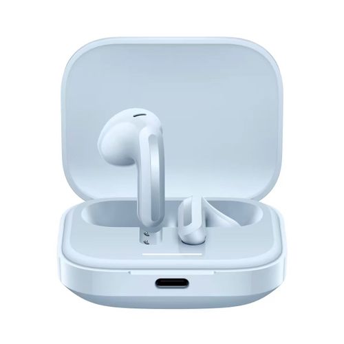 Xiaomi REDMIBuds6S Redmi Wireless Bluetooth Headphones Semi-In-Ear Wind Noise Reduction Dual Device Link (Xinghai Blue) (Sans chargeur)