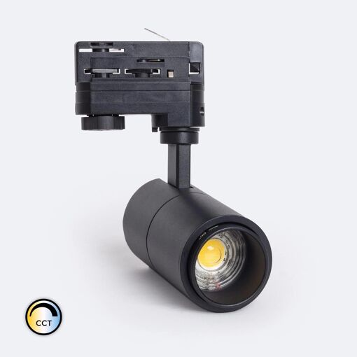 Spot LED sur Rail Triphas&eacute; 10W Dimmable CCT Pulyx Multi-angle
