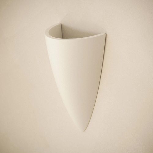 Applique Murale Plâtre Dupmy Torch Blanc