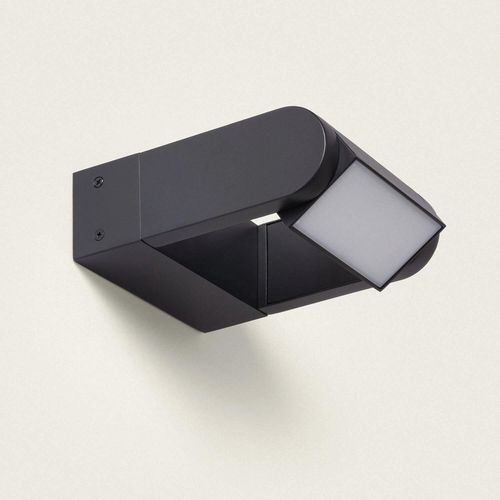 Applique Murale Led 6w Aluminumo Bakulo Noire Noir