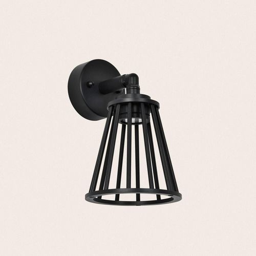 Applique Murale Extérieure Led 6w Aluminium Bradda Noir
