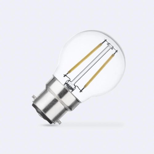 Ampoule Filament Led B22 2w G45 200lm Blanc Neutre No Flicker 4000k