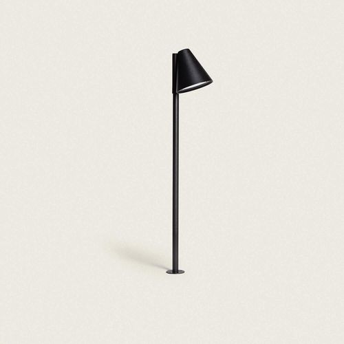 Balise Extérieur Led 6w Sur Pied 60cm Avec Piquet Drimlec Noir Mat